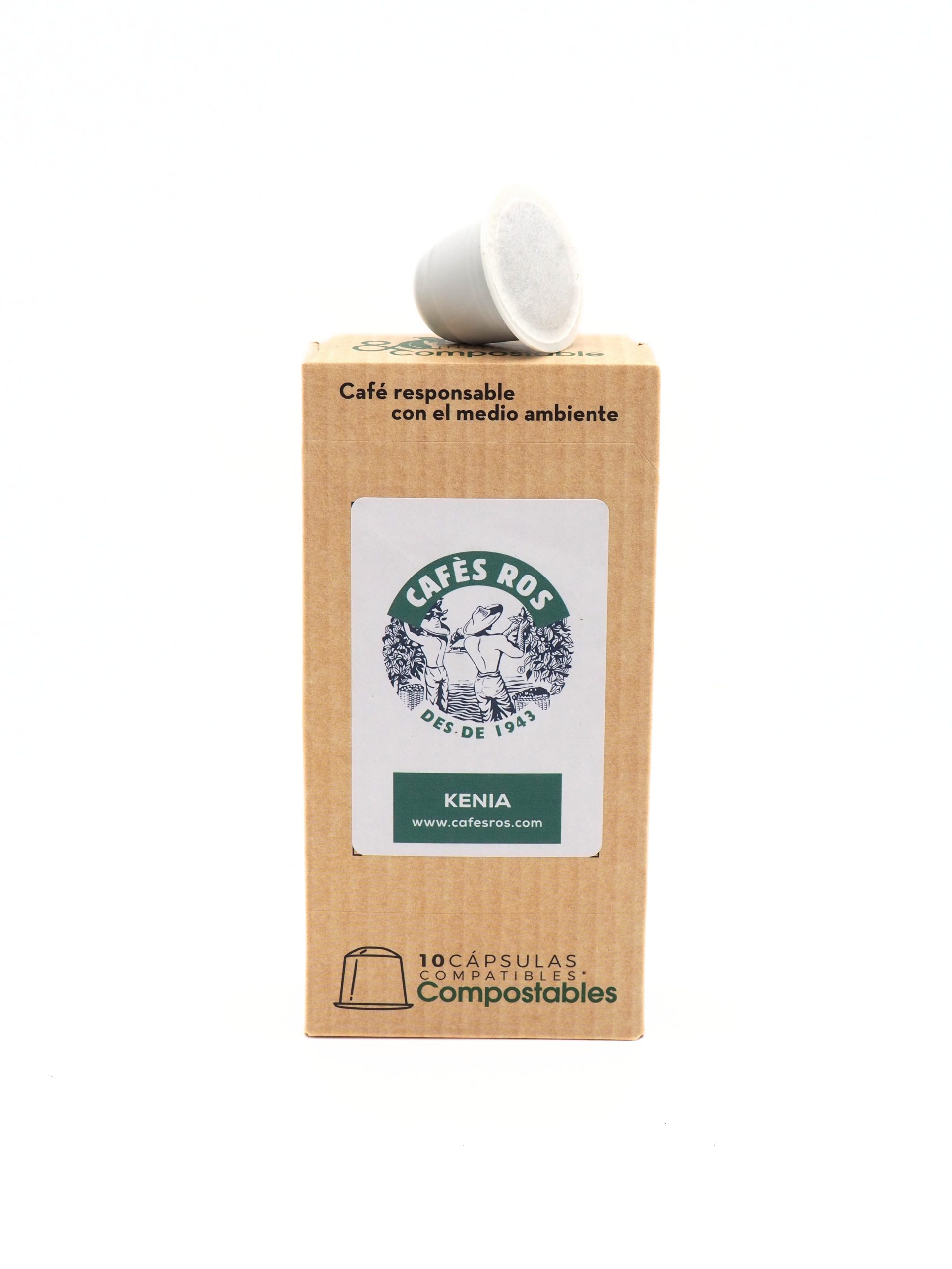 CÁPSULAS COMPOSTABLES KENIA