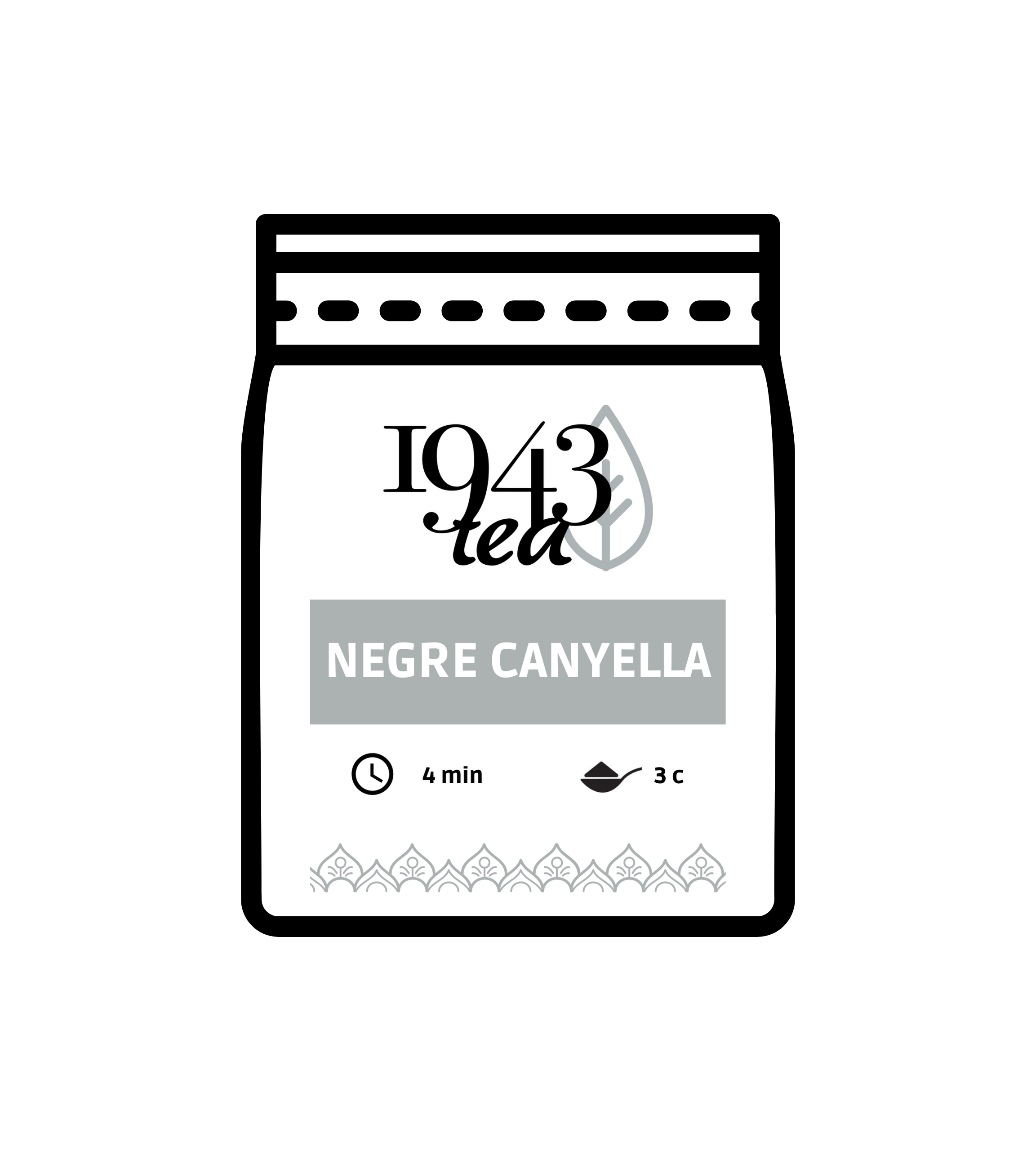 TÉ NEGRO CANELA 1943tea (150g)