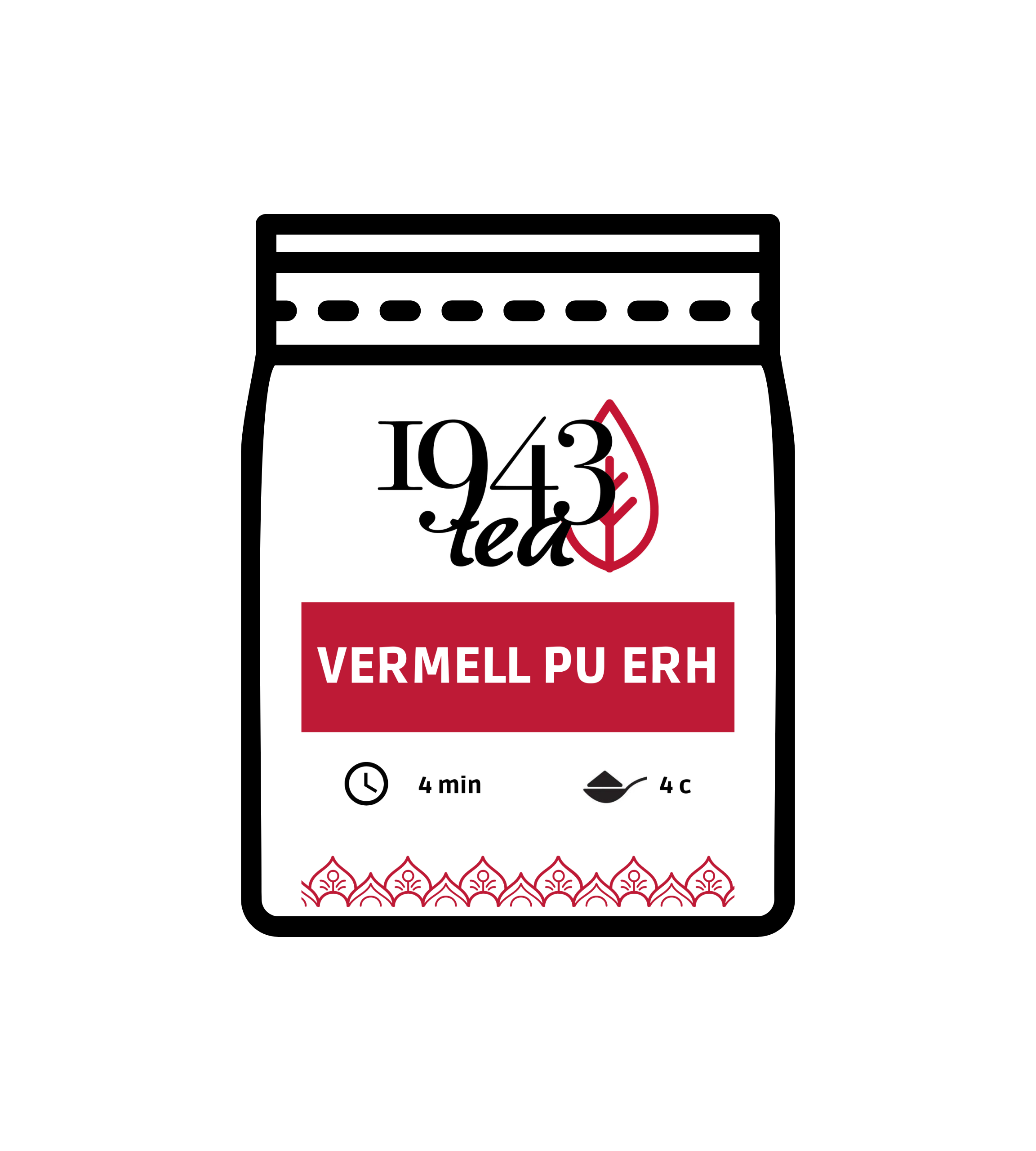 TÉ ROJO PU ERH YUNNAN 1943tea (150g)